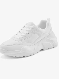 Baskets talon légèrement compensé au style chunky tendance