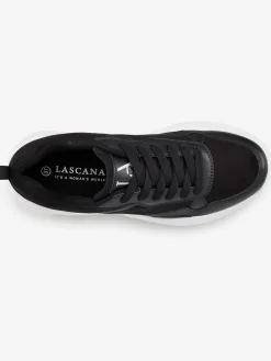 Baskets talon légèrement compensé au style chunky tendance