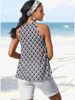 Bermuda avec patte de boutonnage