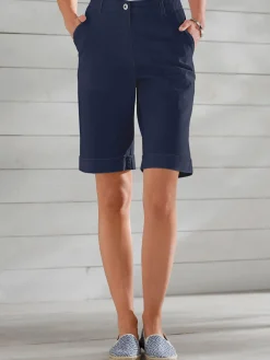 Bermuda en jean coupe décontractée