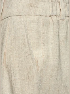 Bermuda large ceinture avec élastique au dos