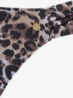 Bikini bandeau imprimé animal sauvage