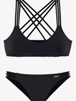 Bikini bustier uni tendance
