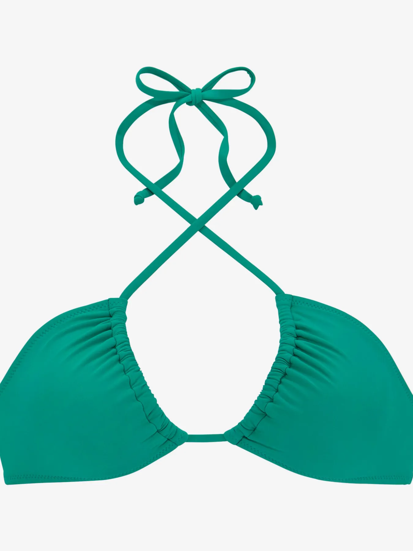 Bikini triangle coloris unis