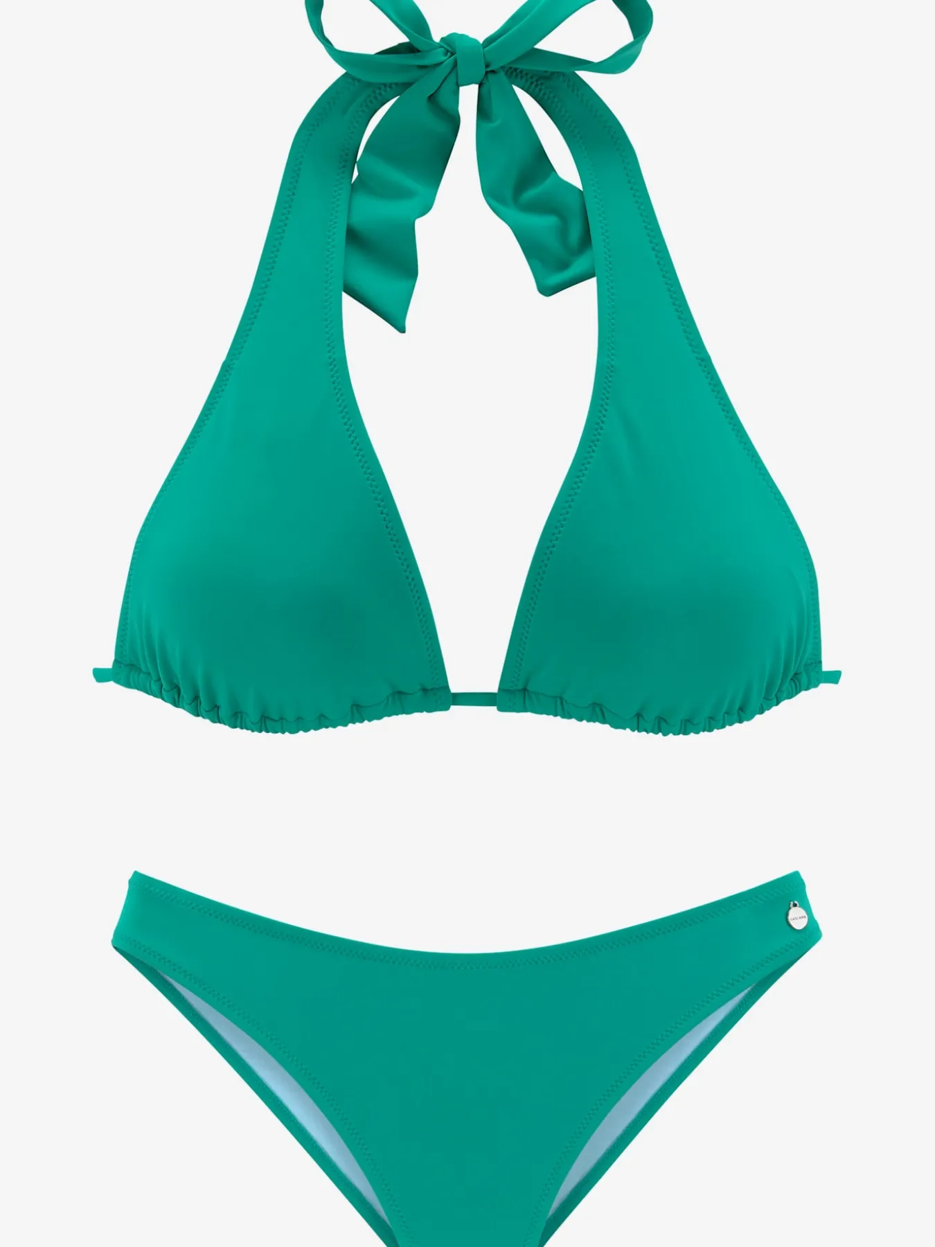 Bikini triangle coloris unis