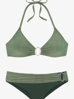 Bikini triangle débardeur brillant