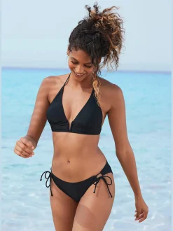 Bikini triangle encolure en v
