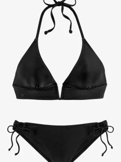 Bikini triangle encolure en v