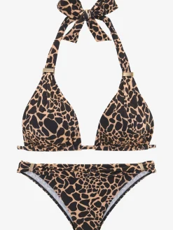 Bikini triangle imprimé animal tendance