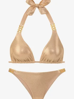 Bikini triangle revêtement brillant