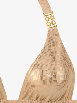 Bikini triangle revêtement brillant