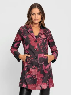 Blazer avec motif floral tendance