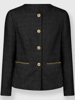 Blazer bouclé à la fois confortable et chic