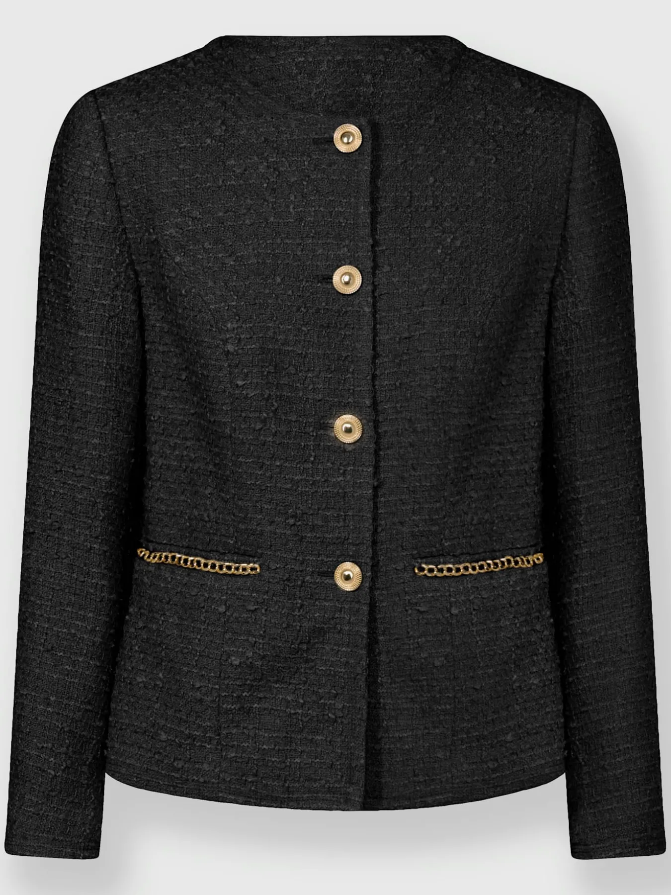 Blazer bouclé à la fois confortable et chic