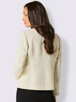 Blazer bouclé 30% laine