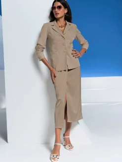 Blazer brillance discrète