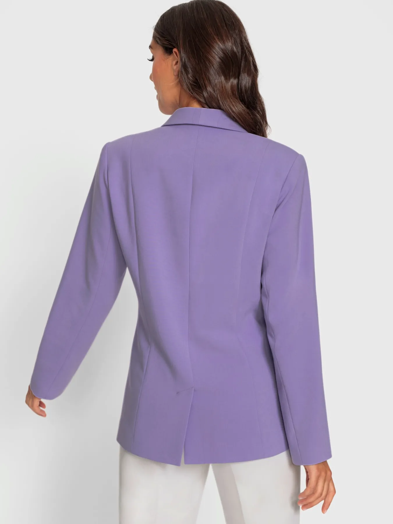 Blazer col châle affinant