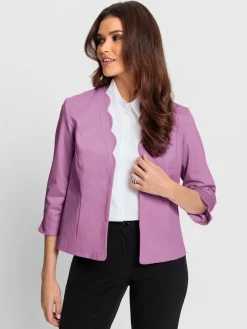 Blazer court coupe courte tendance