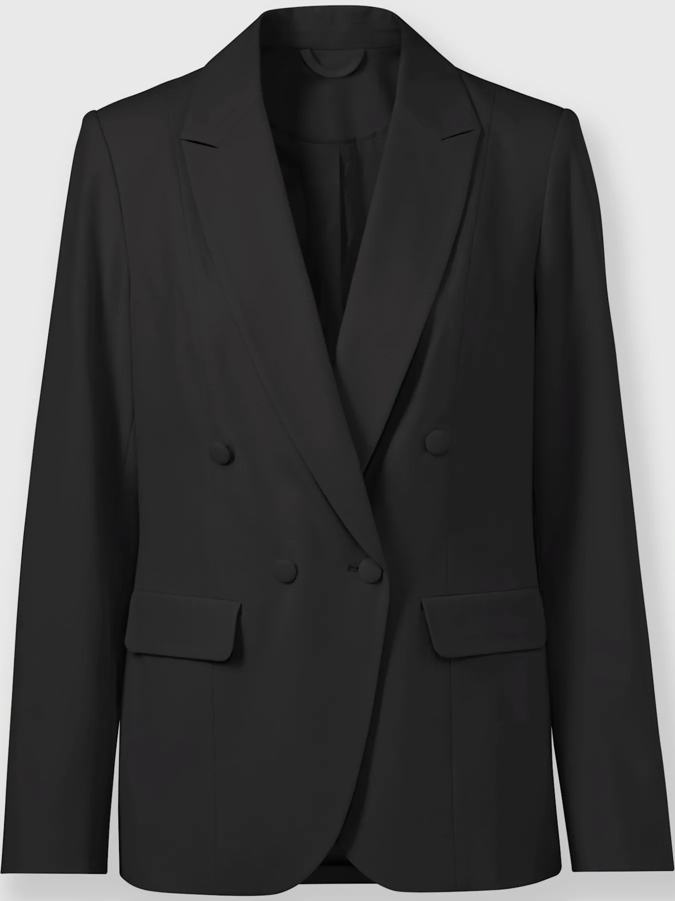 Blazer double patte de boutonnage