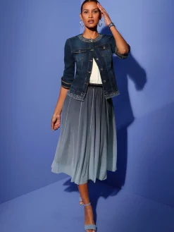 Blazer en jean 99% coton