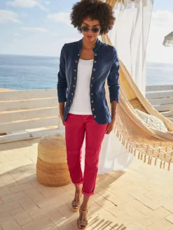 Blazer en jean 95% coton