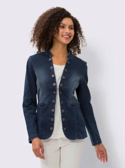 Blazer en jean 95% coton