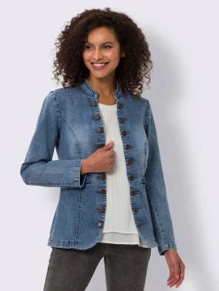 Blazer en jean 95% coton