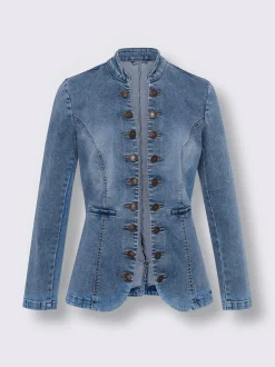 Blazer en jean 95% coton