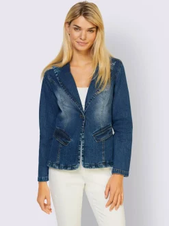 Blazer en jean alternative parfaite au blazer
