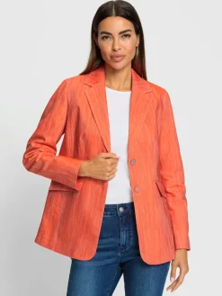 Blazer en jean qualité denim teintée