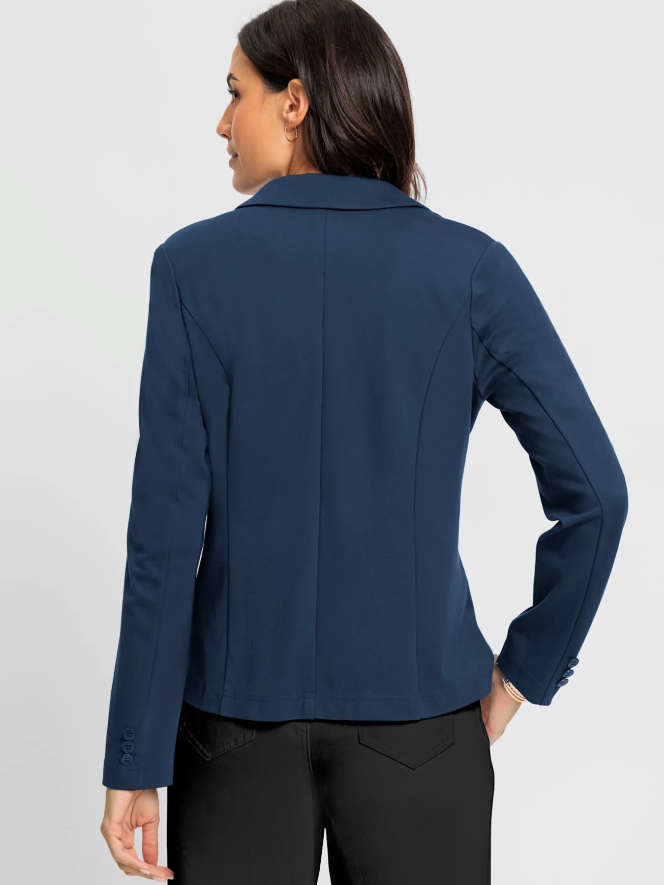 Blazer en jersey avec viscose (ecovero)