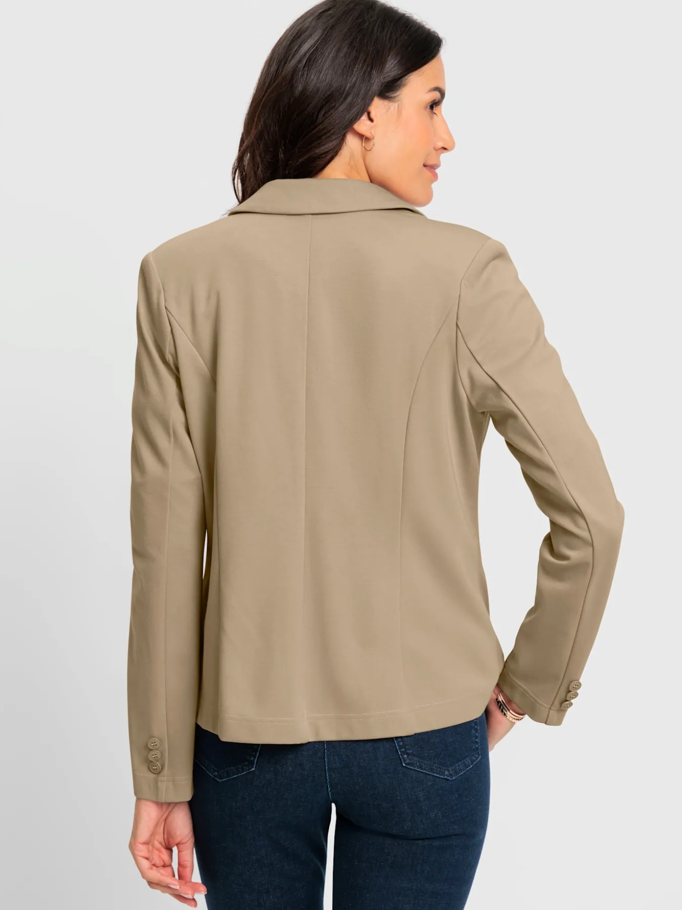 Blazer en jersey avec viscose (ecovero)