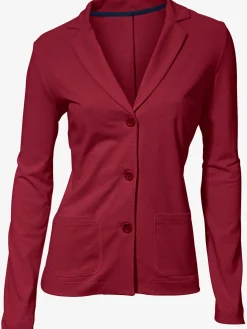 Blazer en jersey coupe sobre pour un look décontracté tendance
