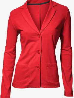 Blazer en jersey coupe sobre pour un look décontracté tendance