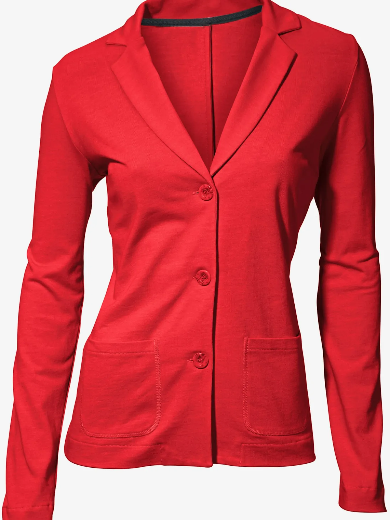 Blazer en jersey coupe sobre pour un look décontracté tendance