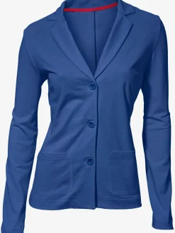 Blazer en jersey coupe sobre pour un look décontracté tendance