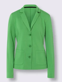Blazer en jersey coupe sobre pour un look décontracté tendance