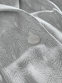 Blazer en jersey joli motif jacquard