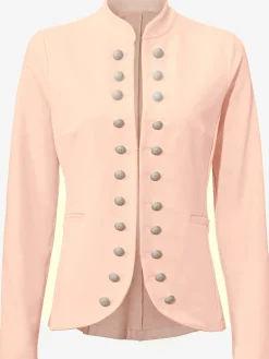 Blazer en jersey look tendance