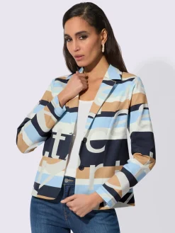 Blazer en jersey qualité coton