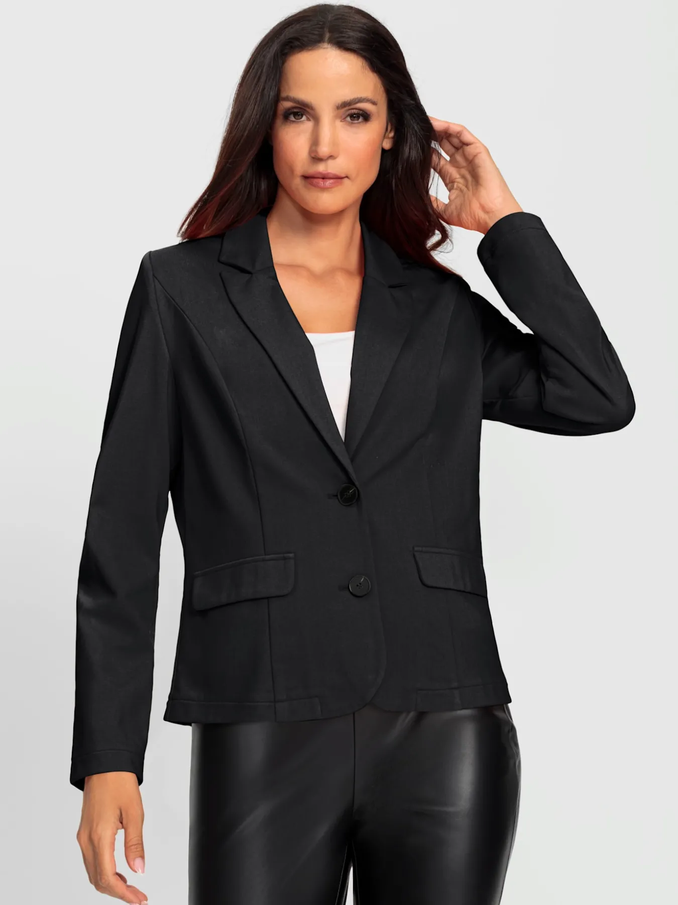 Blazer en jersey qualité viscose douce
