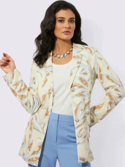 Blazer en lin 25% lin