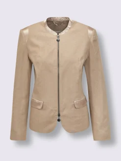Blazer en lin mélange viscose-lin estival