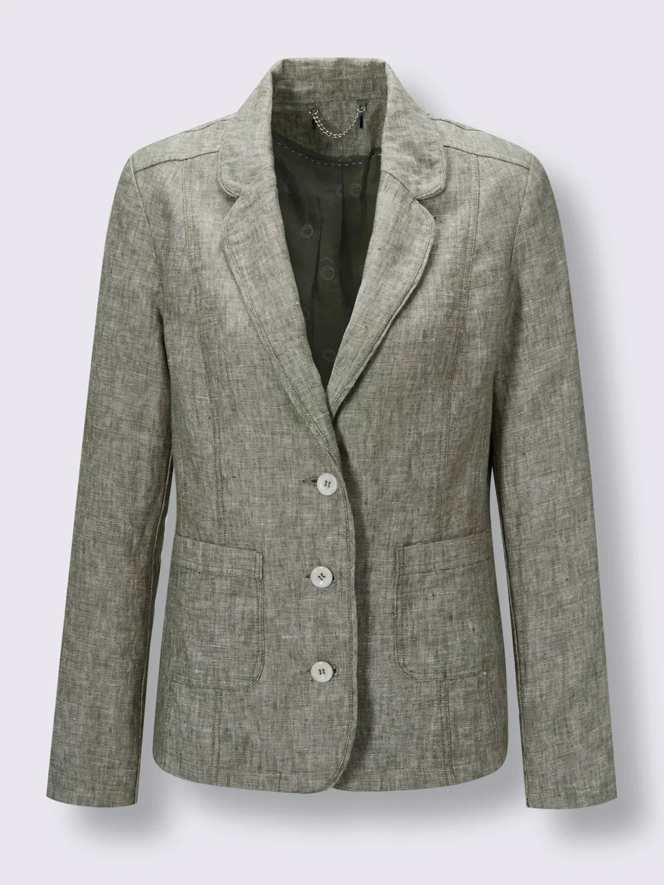 Blazer en lin pur lin