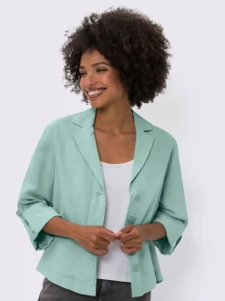 Blazer en lin qualité lyocell estivale