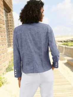 Blazer femme avec col à revers