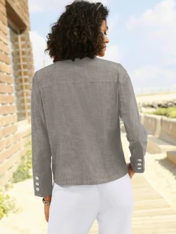 Blazer femme avec col à revers