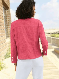 Blazer femme avec col à revers