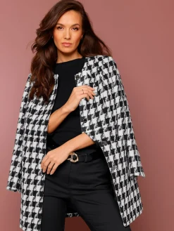 Blazer jacquard joli motif jacquard