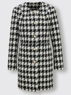 Blazer jacquard joli motif jacquard